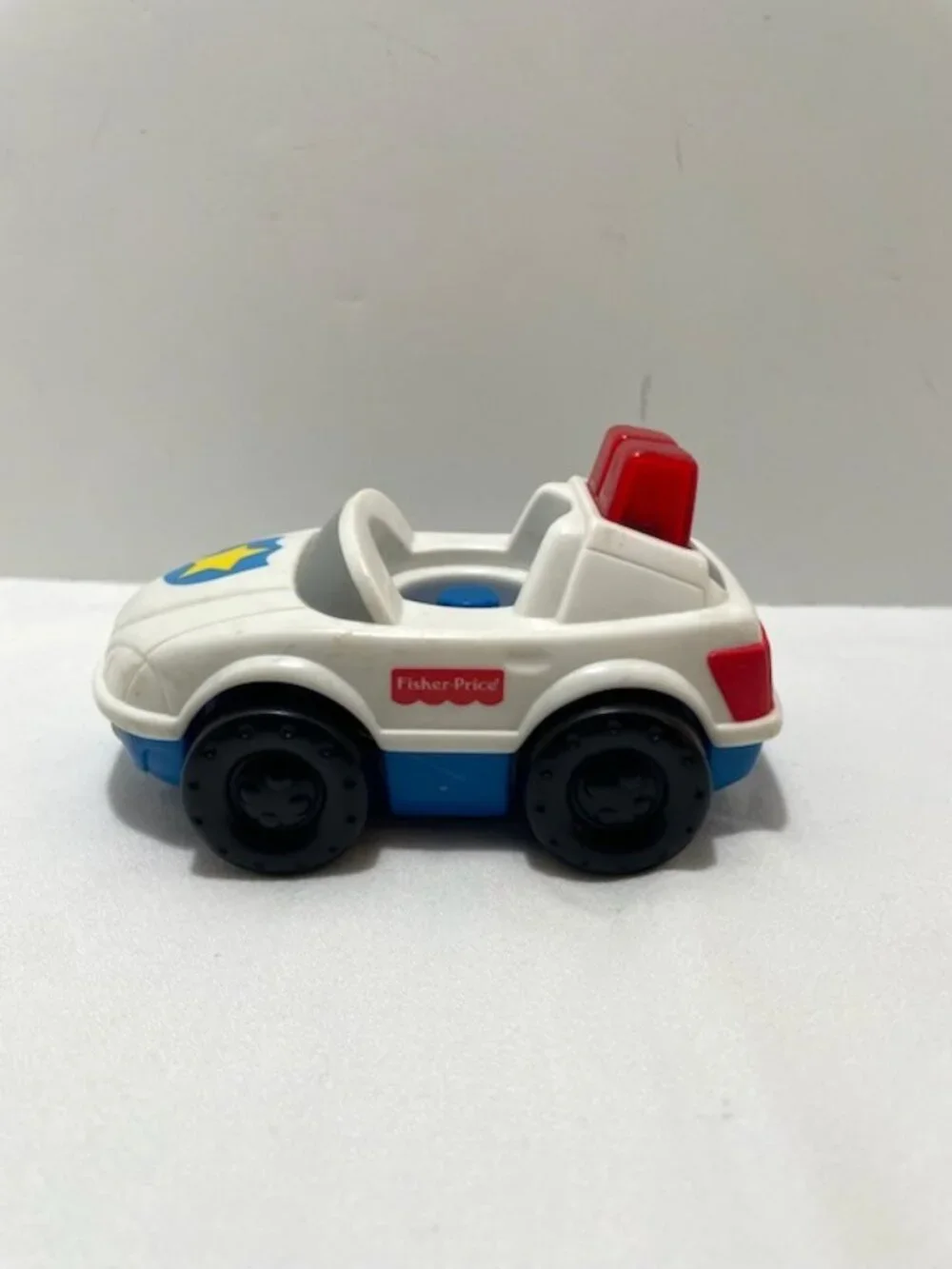 Fisher Price Little People Police Car‎ & Officer Figure Working Lights & Sound